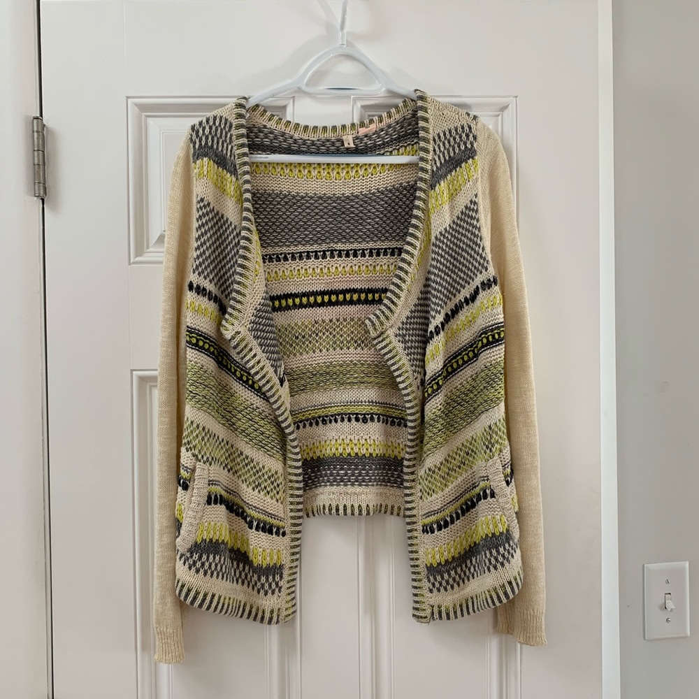 Anthropologie Moth Cardigan Size Small